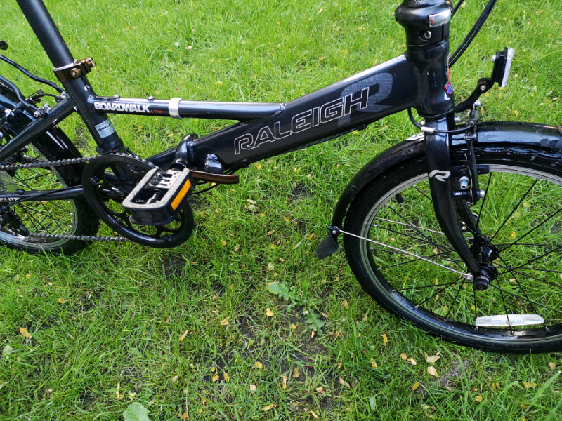 raleigh boardwalk folding bike
